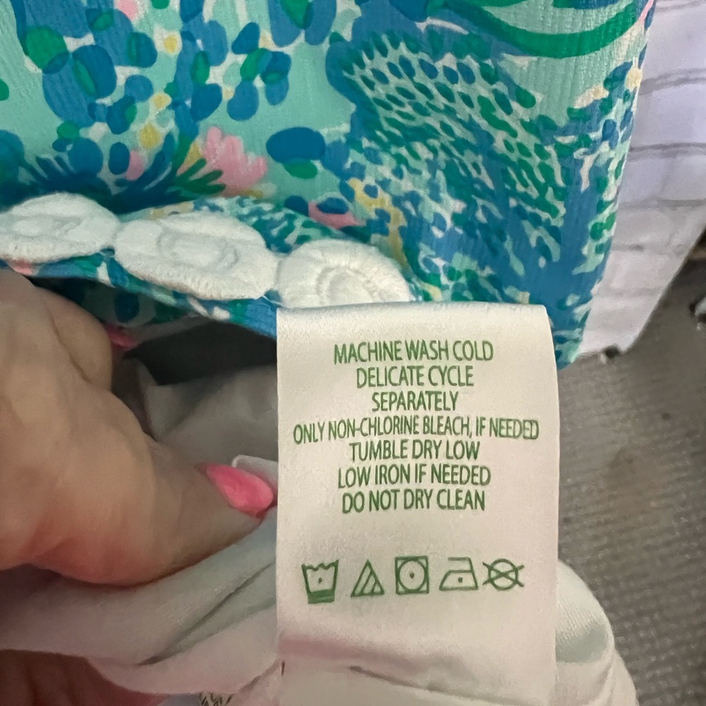 Lilly Pulitzer Ashler Shift Maxi Size 0 - Picture 4 of 7